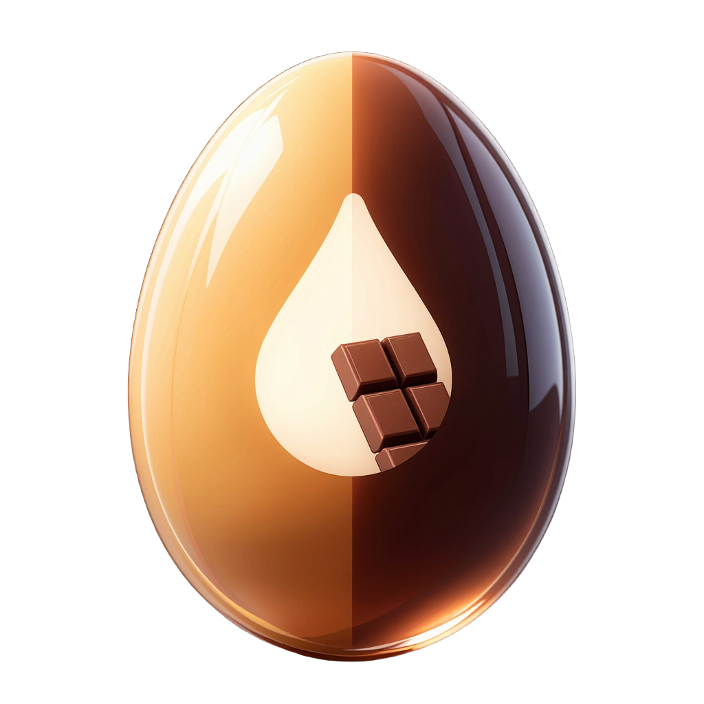 caramel_chocolate egg