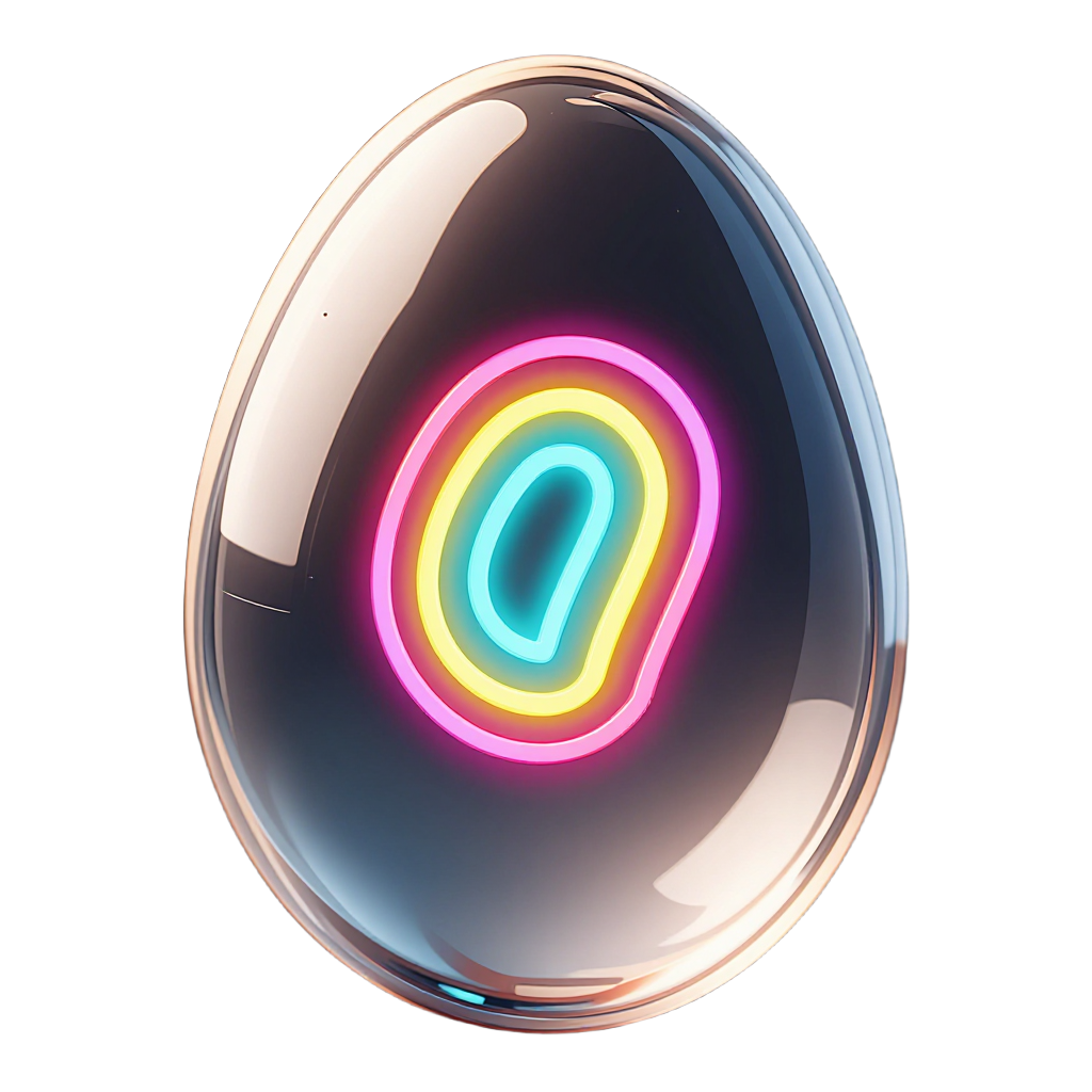 neon egg