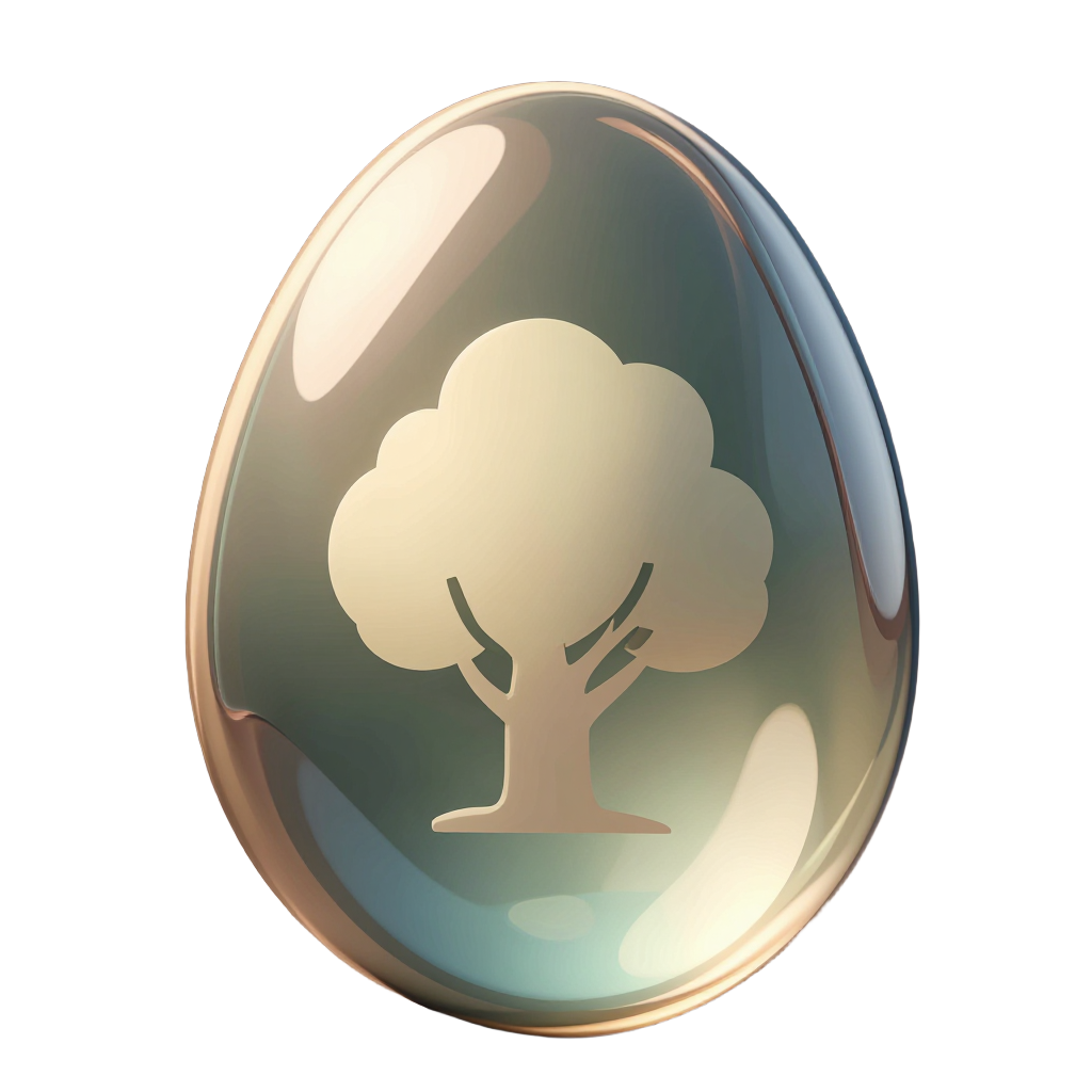 wood egg