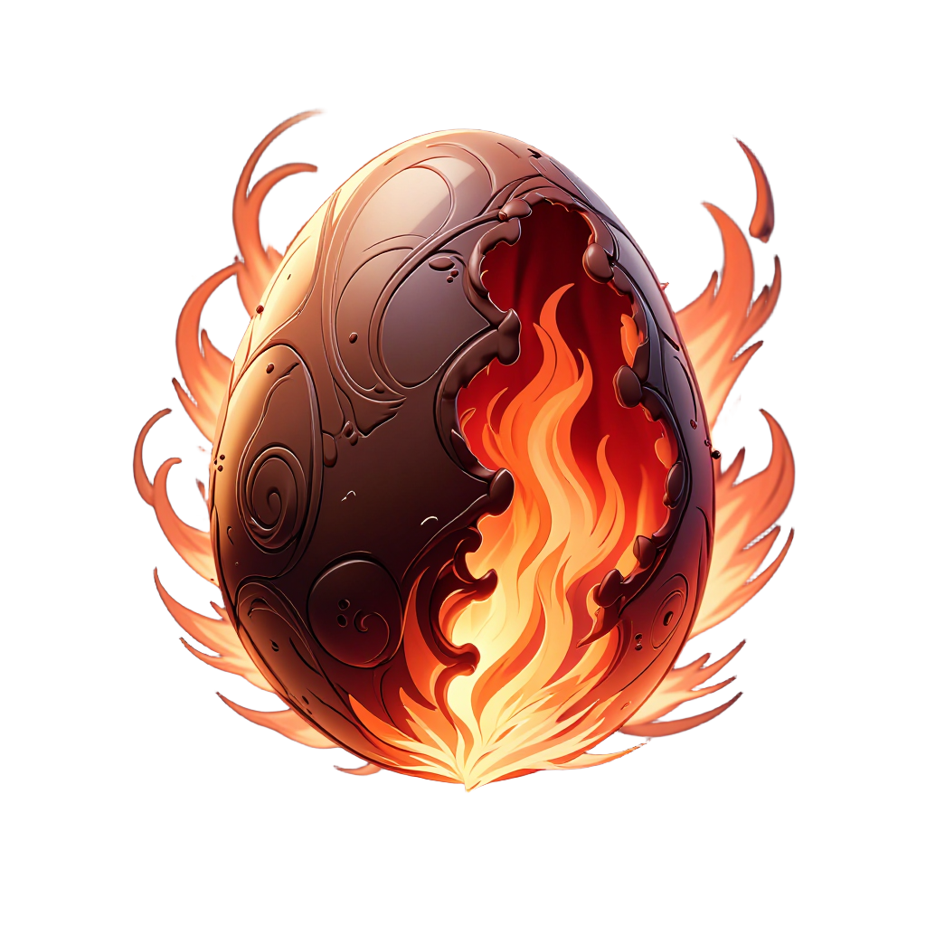 chocolate_fire egg