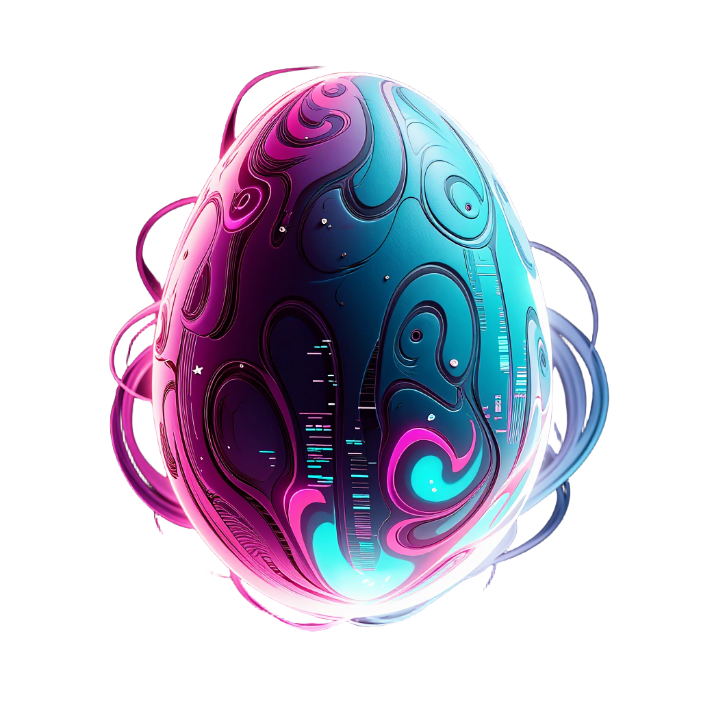 glitch_neon egg