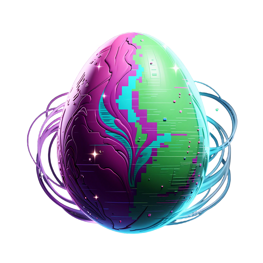 glitch_pixel egg