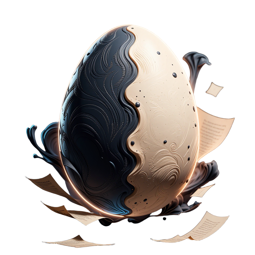 ink_paper egg