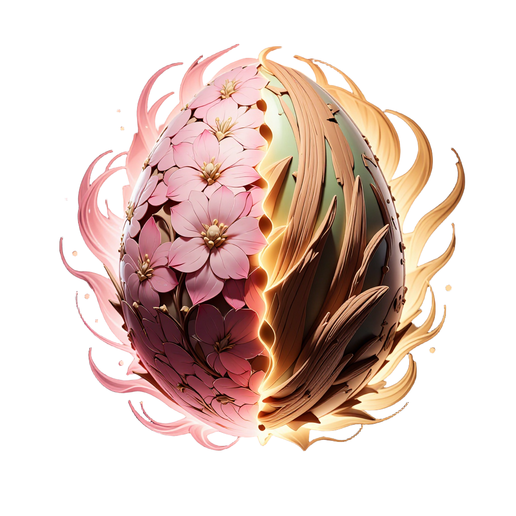 bloom_wood egg