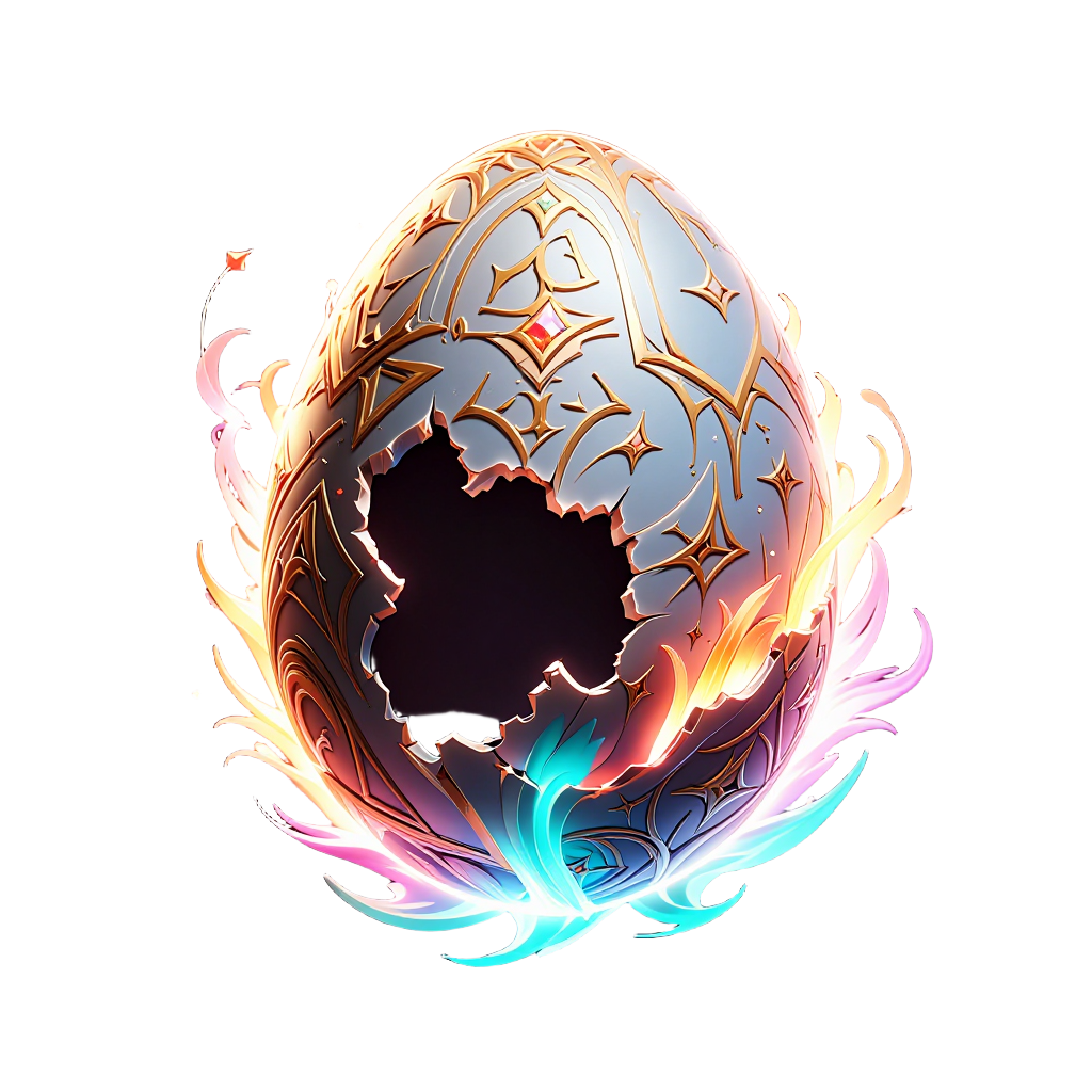 neon egg