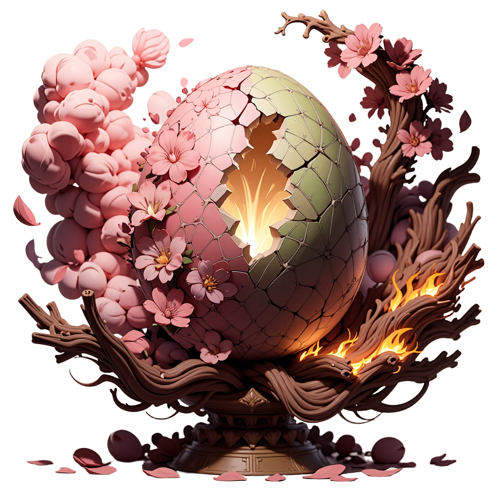 bloom_wood egg