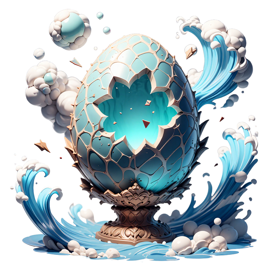 bubble_water egg