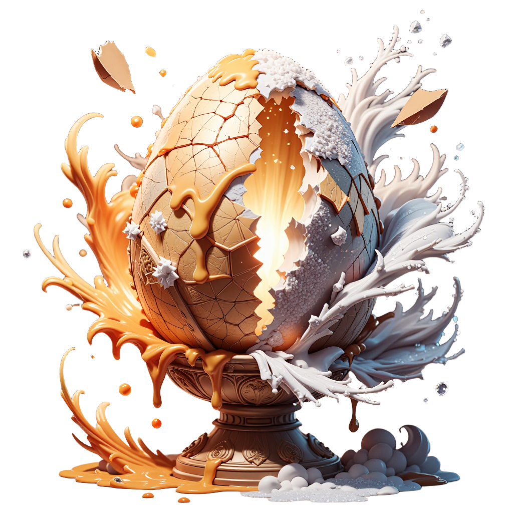 caramel_sugar egg