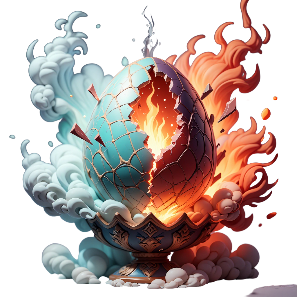 fire_steam egg