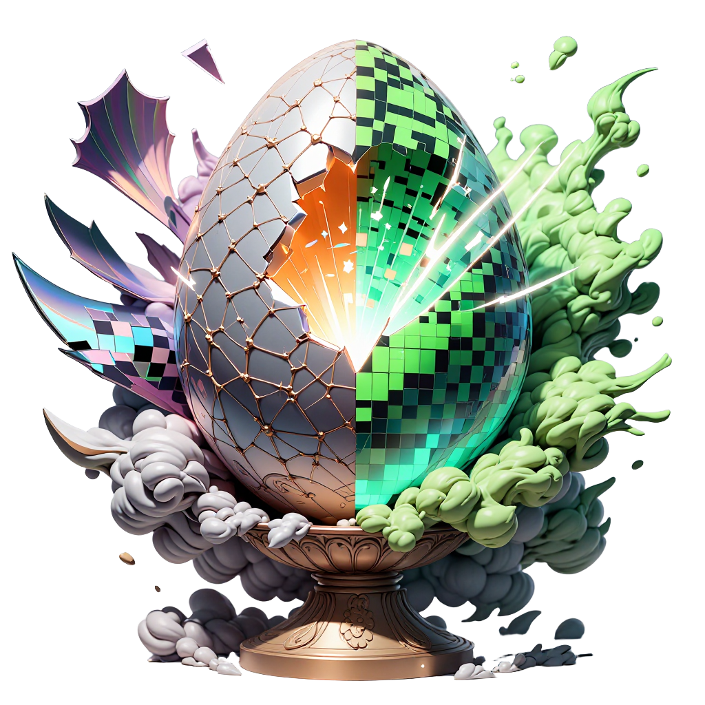 holographic_pixel egg