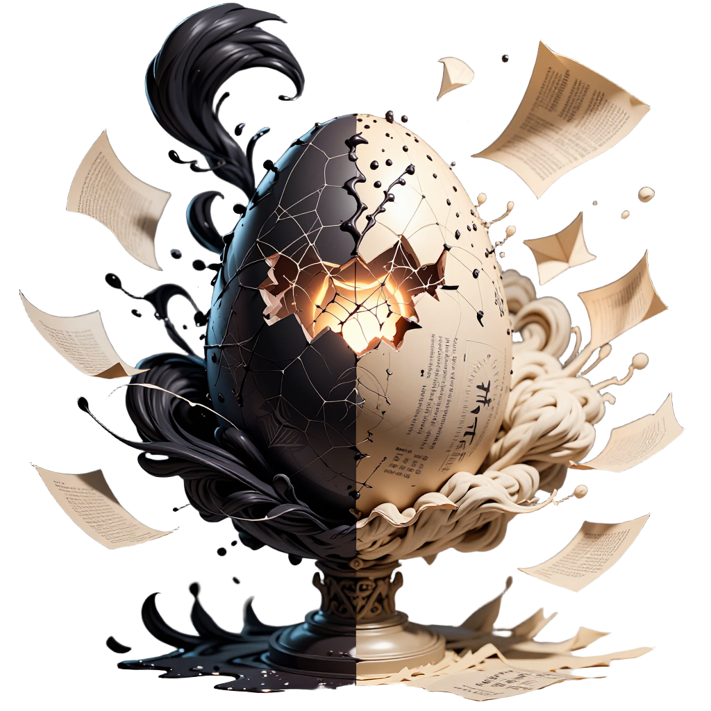ink_paper egg
