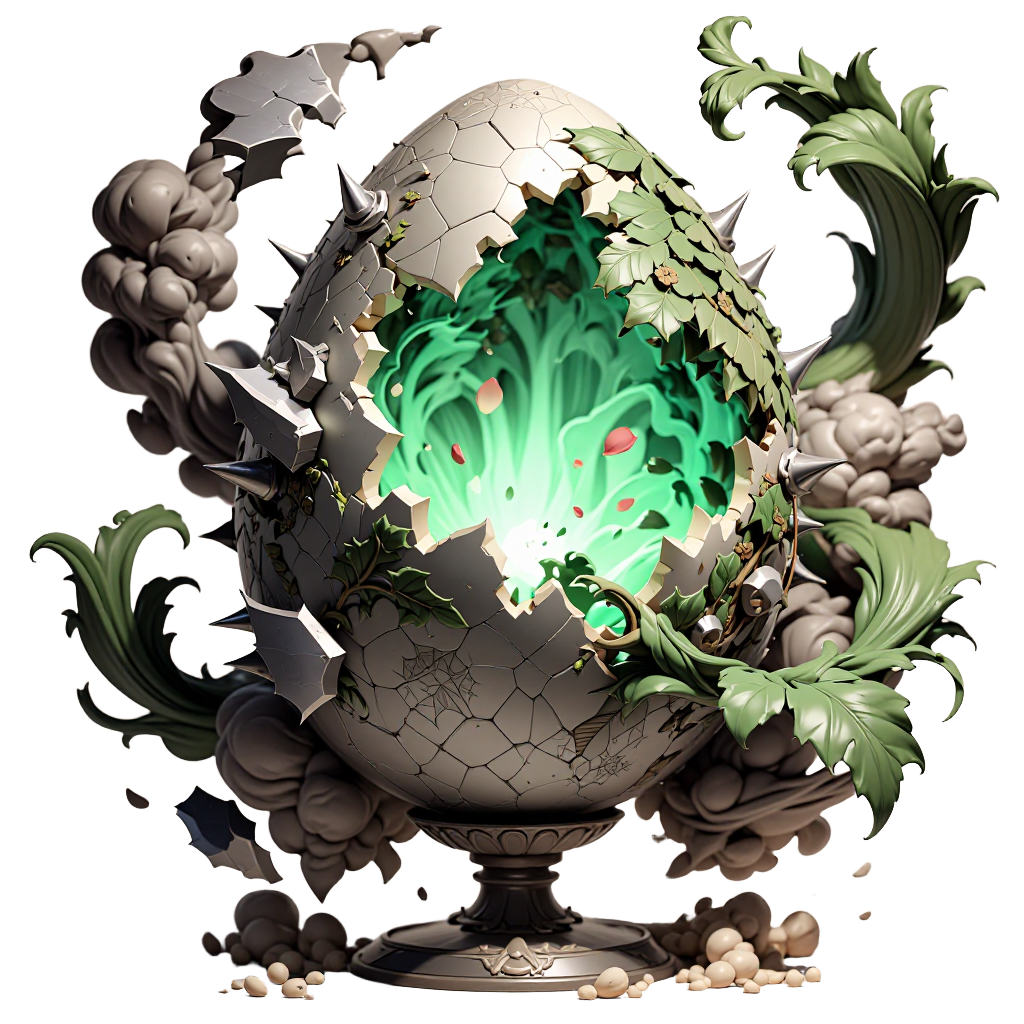metal_nature egg