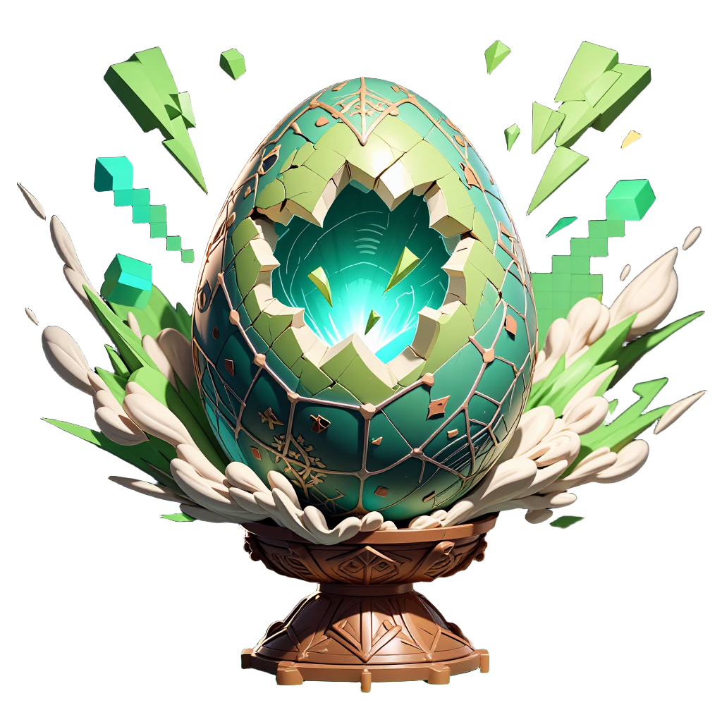 pixel egg