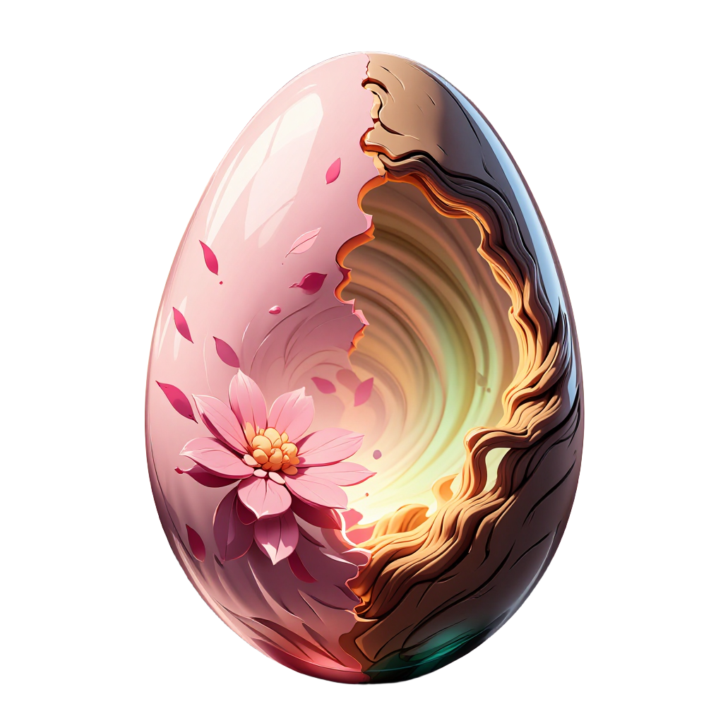 bloom_wood egg