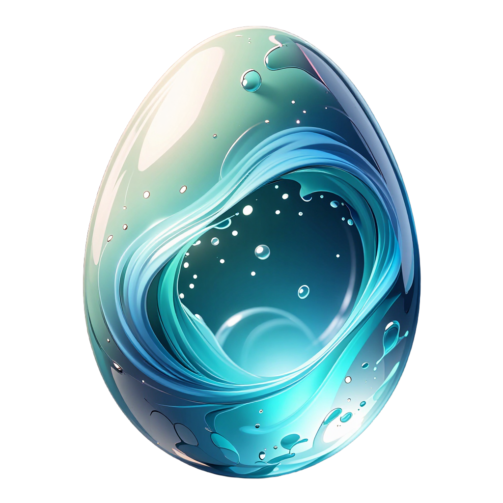 bubble_water egg