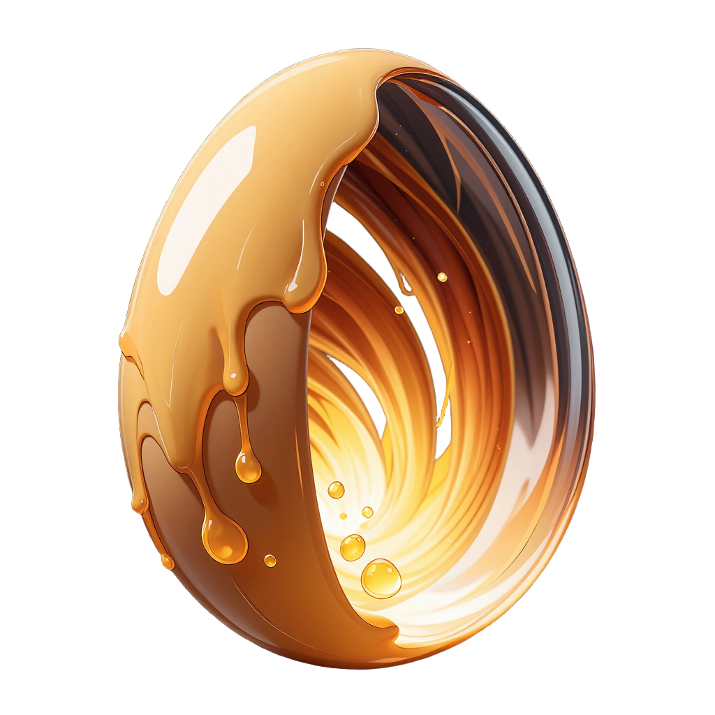 caramel_honey egg
