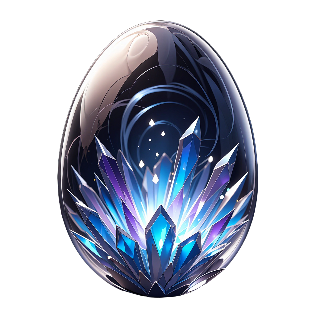 crystal egg