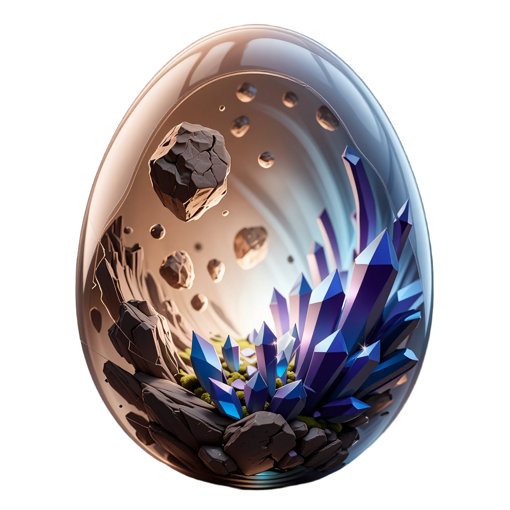 crystal_earth egg