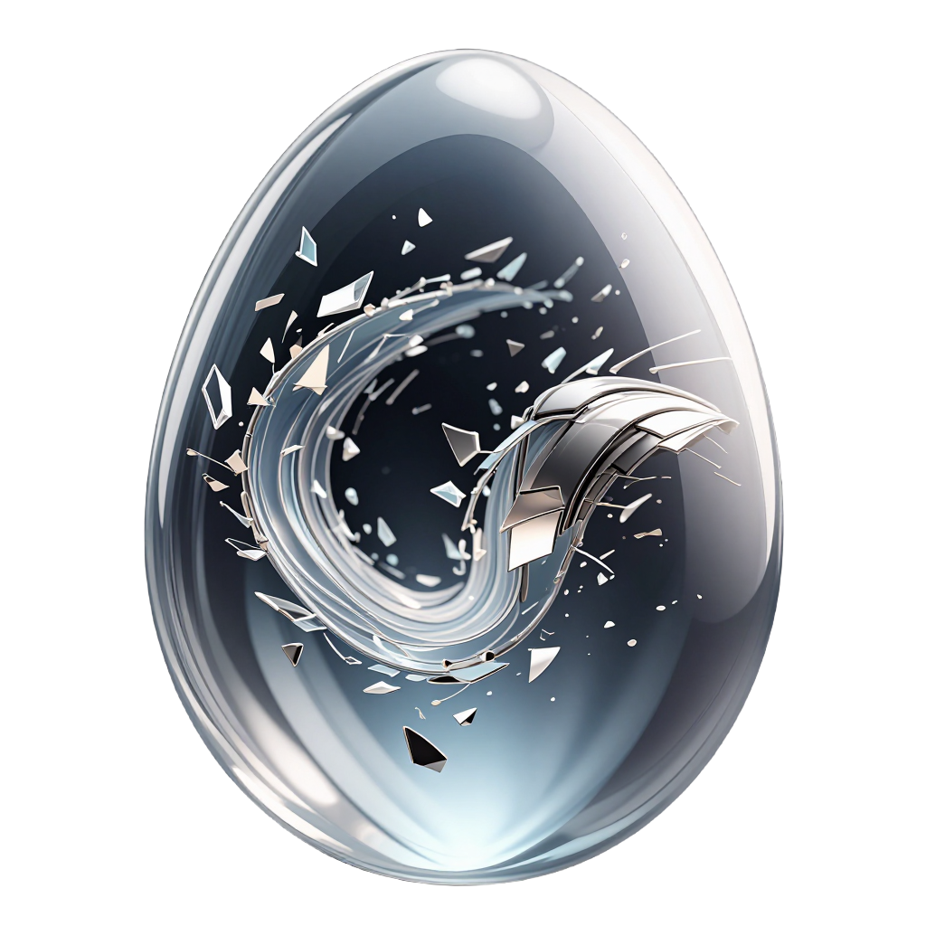 glass_metal egg