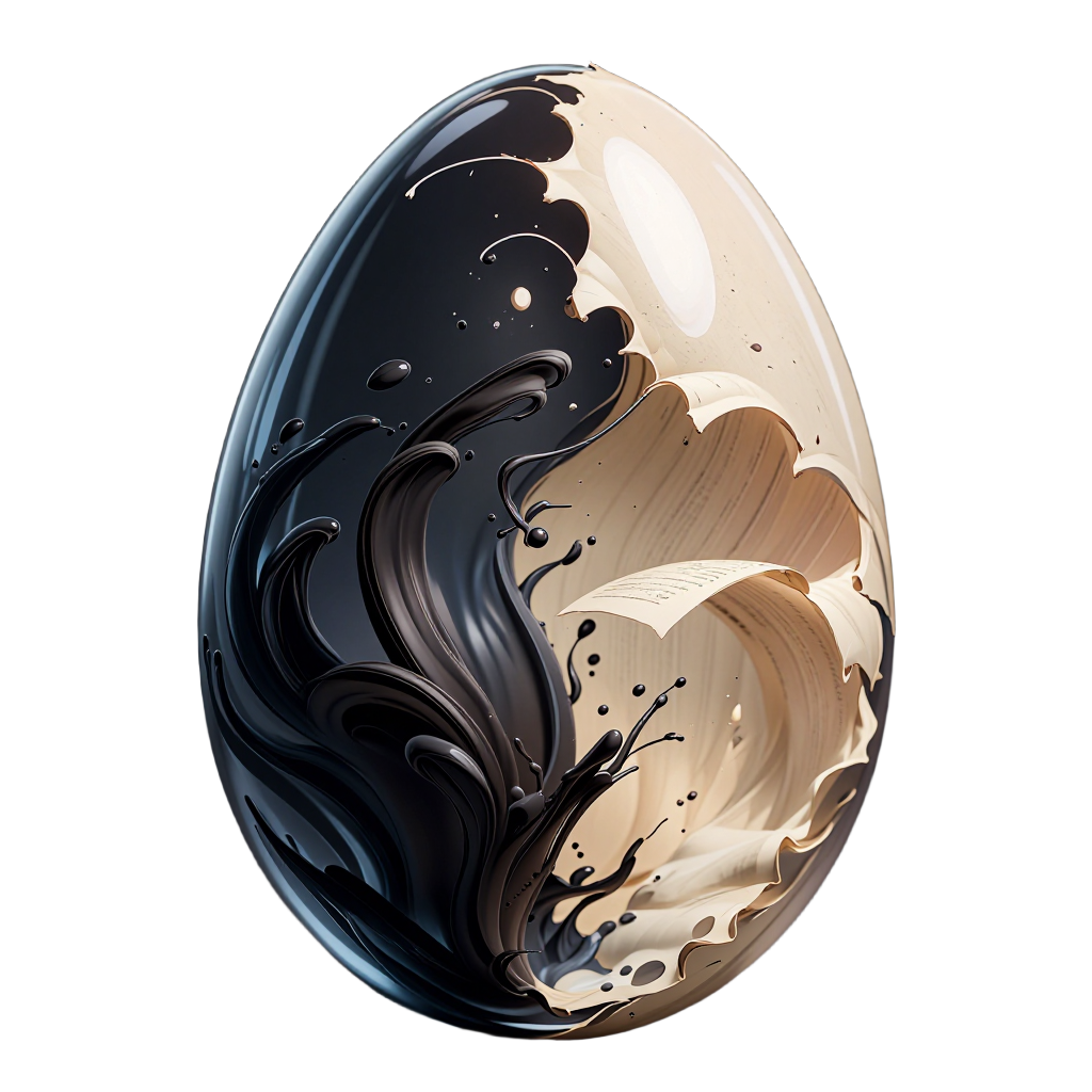 ink_paper egg
