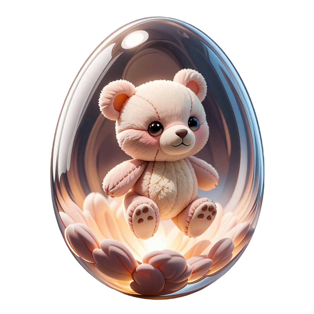 plush egg