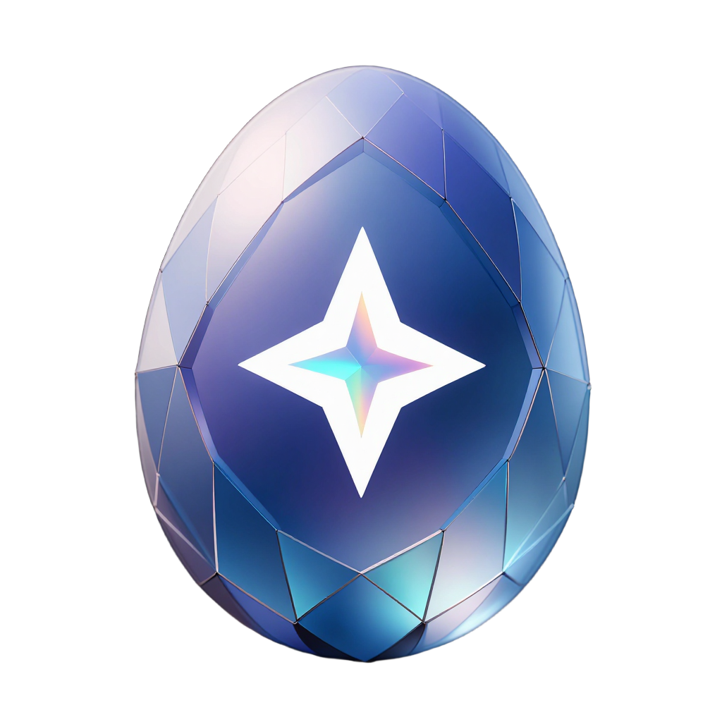crystal_holographic egg