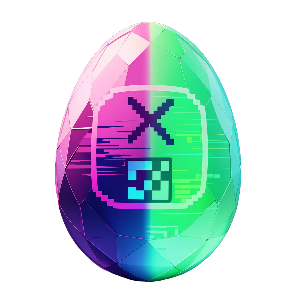 glitch_pixel egg