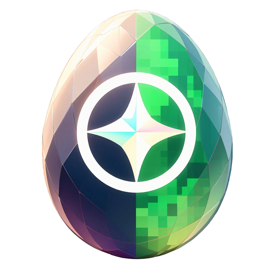 holographic_pixel egg