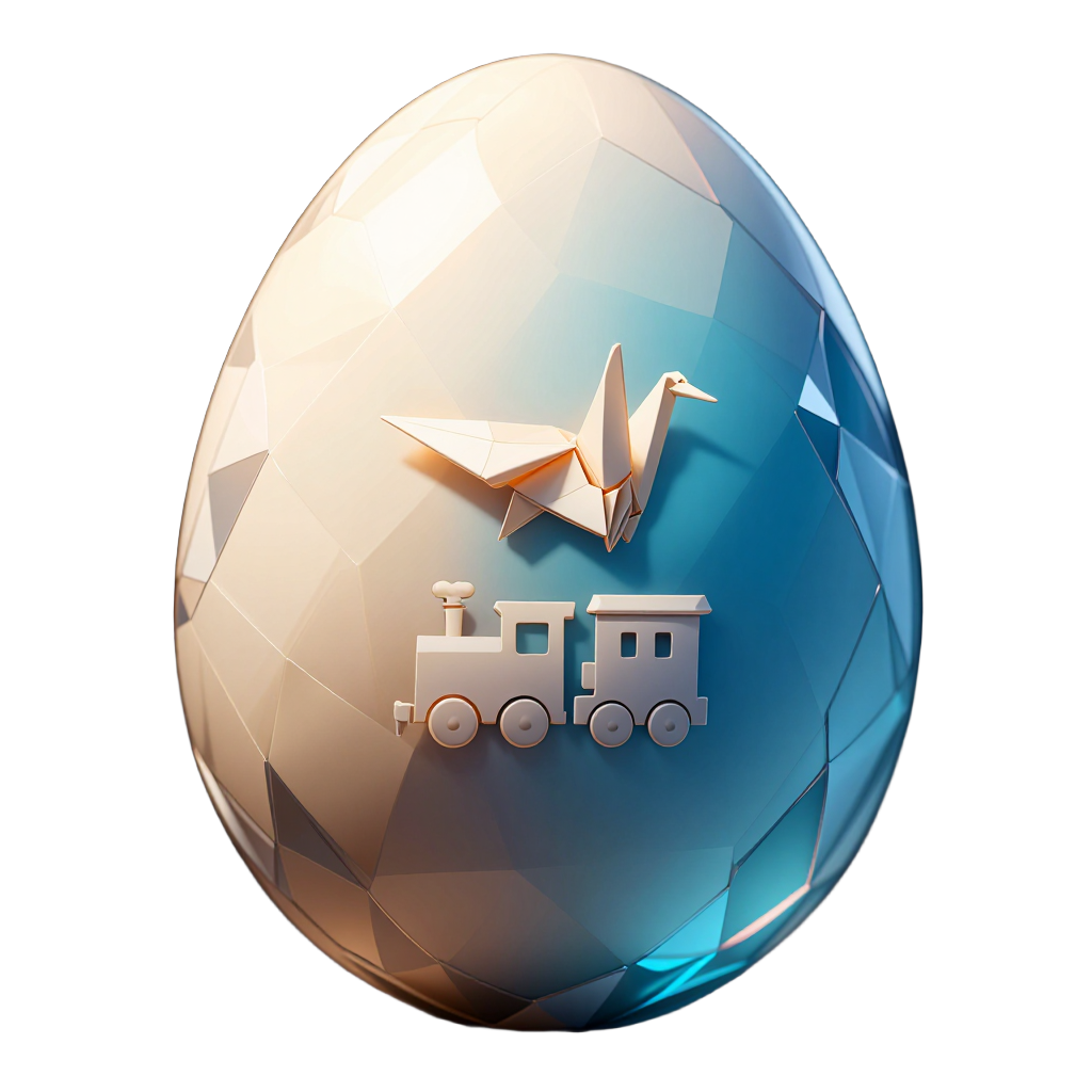 paper_toy egg