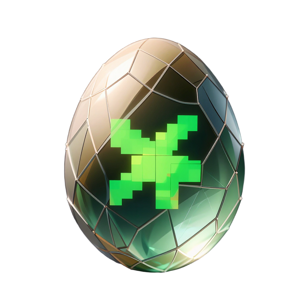 pixel egg